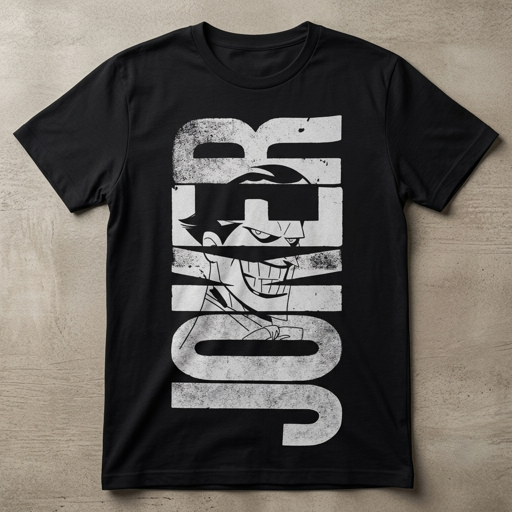 Joker Print T-Shirt by Kahvira Clothing